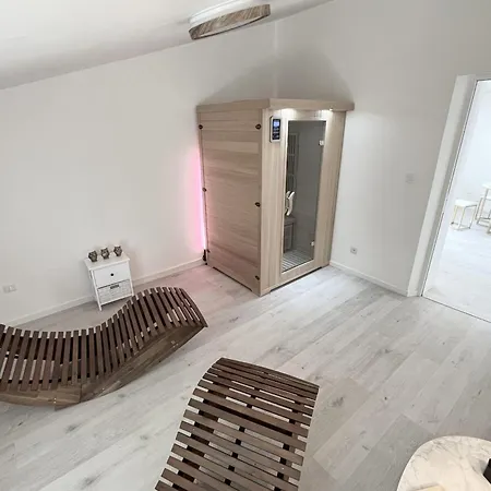 The Amantis Xxl Bath And Sauna In Holiday home *